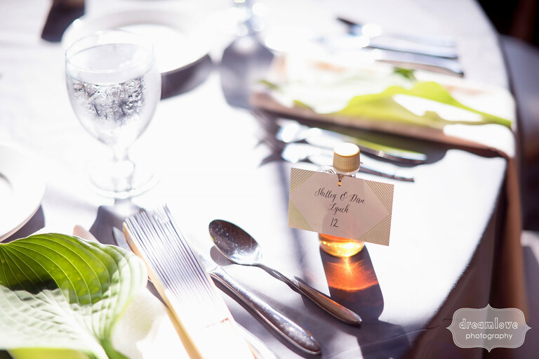 Fine art photography of wedding dinner tables at Sugarbush, VT.