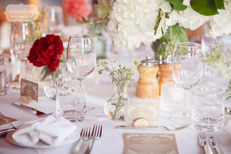 Tablescape ideas for this fall wedding in southern VT.