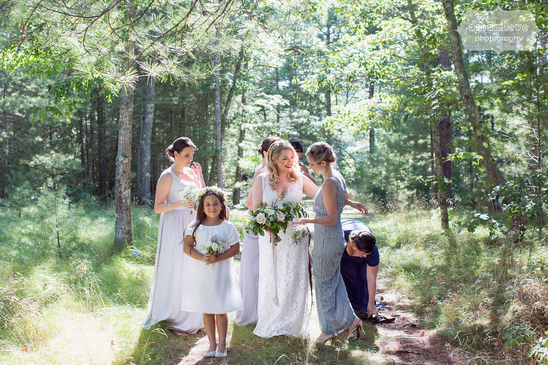 Ethereal wedding photography at this rustic Cape Cod Overbrook House wedding