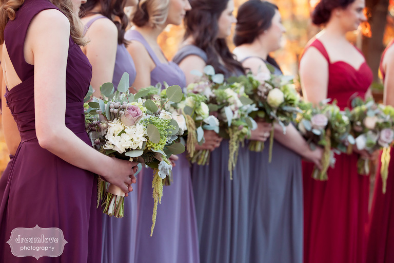 fall-bridesmaids-bouquets-succulents-ct