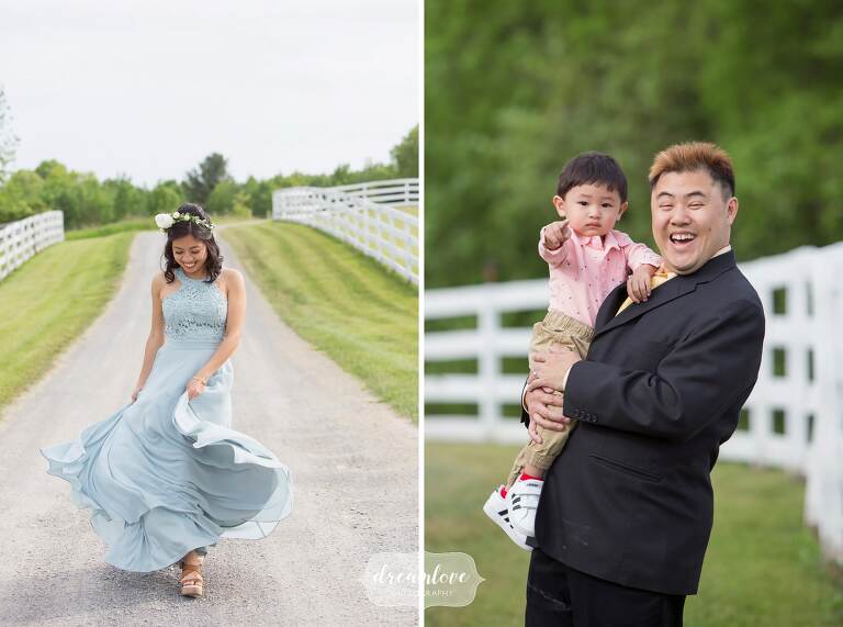 Photojournalism wedding photographer captures Hudson Valley guests.